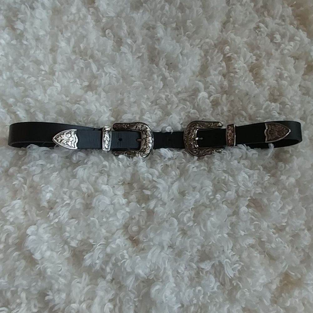 B-Low the Belt Baby Bri Bri Double Buckle Belt